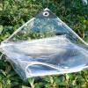 X1NGFU Transparent Waterproof PVC Tarp, 0.35 mm, Foldable, 1.3 x 1.5 m view 1