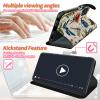 BWEGRHE Case for Samsung Galaxy A53 5G, Wildflower and Insect Design, Hand Strap, PU Leather, TPU Inner Case, Magnetic Closure, Stand with Card Slot view 3