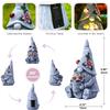 Yeomoo Garden Gnomes with Flowers, Solar-Powered Outdoor Decor view 3