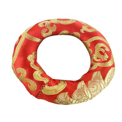 RhineCart Basics 3-Piece Handmade Nepal Singing Bowl Cushion Set, Random Colors