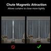 1–6 m Ceiling Curtain Track with Silent Rollers, Single-Track Aluminum Curtain Rail, Complete Set, White, 300 cm (9.8 ft) view 3