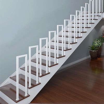 35–100 cm Handrail Railing, U-Shaped Stair Handrail for Indoor or Outdoor Use