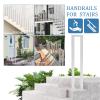35–100 cm Handrail Railing, U-Shaped Stair Handrail for Indoor or Outdoor Use view 4