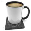Samunshi Slate Coasters, Odin’s Three Horns with Runes, 4-Piece Set view 4