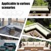 MCNDSI Outdoor Sofa Cushion Cover, Waterproof, Color 15, 50 x 45 x 10 cm view 2