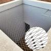 WJXIN 304 Stainless Steel Wire Rope Mesh Fence Net, Multipurpose Protective Net for Balconies and Stairs, Customizable (10 cm/1.5 mm, 4 x 8 m/13.1 x 26.2 ft) view 2