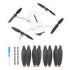 8-Piece Drone Propellers for FIMI X8 Mini RC Quadcopter, Quick-Release CW/CCW Replacement Propellers, Gold view 4