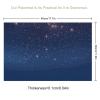 Navy Blue Star Placemat, Woven PVC Vinyl, Heat-Resistant, Non-Slip, Washable, 12 x 18 in, 1 Piece view 2