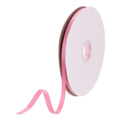 DMiotech 6mm x 46m Pink Polyester Satin Gift Ribbon