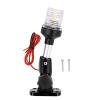 Fabater LED Anchor Light, 9-Inch Folding Stern Light for Boats, IP67 Waterproof, 3 NM Visibility view 1