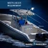 Fabater LED Anchor Light, 9-Inch Folding Stern Light for Boats, IP67 Waterproof, 3 NM Visibility view 4