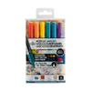 Royal & Langnickel Acrylic Paint Artist Markers, Ultra-Fine 0.7 mm, Rainbow Colors, 6-Pack view 1