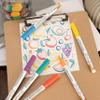 Royal & Langnickel Acrylic Paint Artist Markers, Ultra-Fine 0.7 mm, Rainbow Colors, 6-Pack view 2