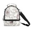 NQLYUT Double-Deck Insulated Lunch Bag for Adults, Floral Pattern view 1
