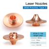 Laser Nozzle, Single/Double Chrome Layer, 28 mm Diameter, H15, 0.8–4.0 Caliber, for Fiber Laser Cutting Head (3.5 mm, Single Layer) view 2