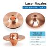 Laser Nozzle, Single/Double Chrome Layer, 28 mm Diameter, H15, 0.8–4.0 Caliber, for Fiber Laser Cutting Head (3.5 mm, Single Layer) view 3
