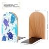 Wooden Turtle Bookends, Set of 2 view 2