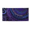 Large Customizable Banner and Sign, Purple Tribal-Style Pattern, Party Banner, Wall Hanging with Rope for Indoor and Outdoor Use, Office view 1