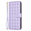 xinyunew Case for Motorola Moto G73, Litchi Leather Wallet Cover with Card Slots, Magnetic Closure, Stand Function and RFID Blocking, Purple view 1