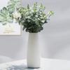 Modern Tall Ceramic Flower Vase, White, 30 × 9 cm, No. 280 view 2