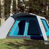 AUVYI 9-Person Family Tent with Porch, Blue, Quick-Release, 190T Polyester, 563 x 328 x 229 cm view 1