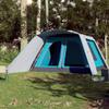 AUVYI 9-Person Family Tent with Porch, Blue, Quick-Release, 190T Polyester, 563 x 328 x 229 cm view 3