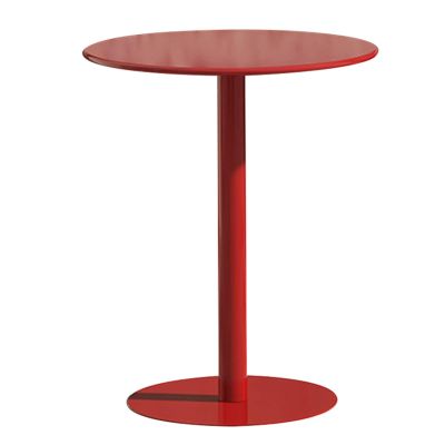 Preferspace Round Bar Table, Red, 48 x 48 x 72 cm