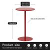 Preferspace Round Bar Table, Red, 48 x 48 x 72 cm view 3