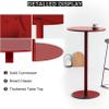 Preferspace Round Bar Table, Red, 48 x 48 x 72 cm view 4