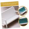 STOBOK 2-Pack Sofa-Shaped Business Card Holders, White ABS view 4
