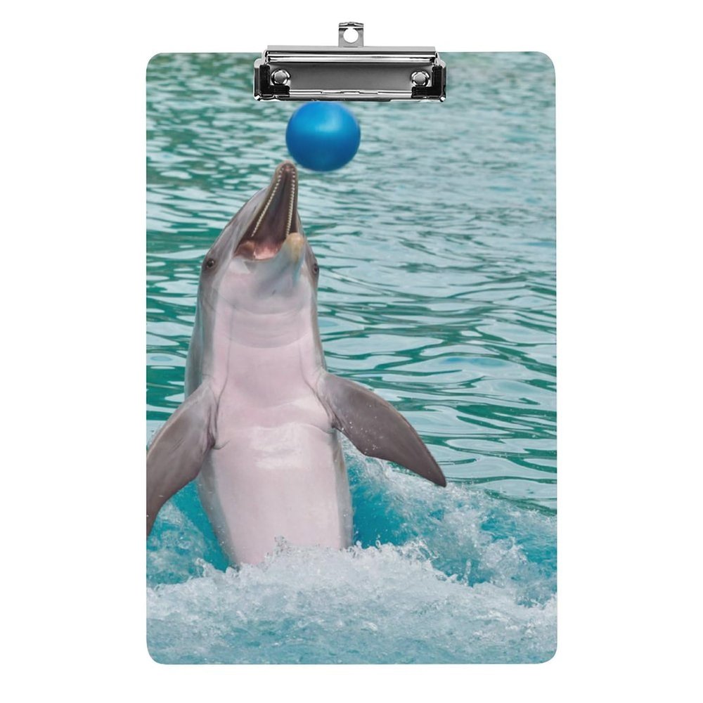 Delfin Hanging Clipboard, Hardboard Clip for Paper Documents