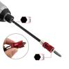 Rkbcjqa Drill Extension Bit Holder, 4-Piece Set, 12 Drill/Driver Bit Holders, Rod Chuck Adapter, Extension, 1/4-Inch Hex Bit Holder view 2