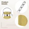 750 ml Portable Rhinestone Glitter Insulated Stainless Steel Water Bottle view 2