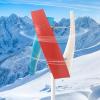 WOLEGM 400W 12V Wind Turbine Generator with 3-Color Blades and Controller view 2