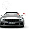 Happyyami 20-Piece Plastic Flagpole Holders with Suction Cups for Cars view 4