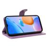 XFDSFDL PU Leather Flip Cover for Xiaomi Redmi 10 Prime+ 5G, 6.58-inch, Almond Tree Pattern, Stand, Wallet, Purple view 4