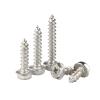 ORANXIN M6 x 60 mm, 10-Piece Phillips Hex Flange-Head Self-Tapping Screws, 304 Stainless Steel, with Gasket and Pointed Self-Drilling Tip view 3