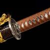 103 cm Japanese Samurai Katana with Wooden Scabbard view 4