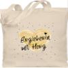 Shirtracer Cotton Tote Bag – Preschool Teacher with Heart view 1