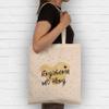 Shirtracer Cotton Tote Bag – Preschool Teacher with Heart view 2
