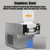 RayGenius 180 kg/24 h Korean Snowflake Ice Machine, Commercial High-Performance Milk/Mango Bingsu Shaver, 220 V, 60 kg view 4