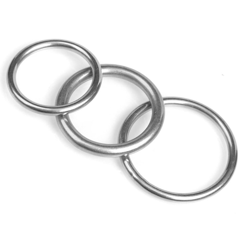 RAMBEX 8 mm 304 Stainless Steel O-Ring, 25–150 mm Outer Diameter