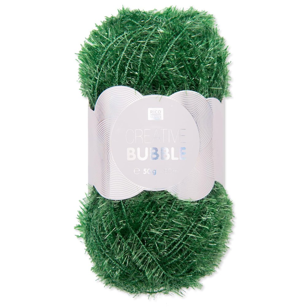 Frida's Wollhaus Rico Design 50 g Creative Bubble Sponge Yarn, 57 Colors (019 | Fir)