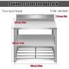 ZDHFFFUK Stainless Steel Work Table for Food Preparation view 4