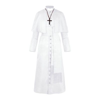 Halloween Medieval Retro Priest Costume for Women