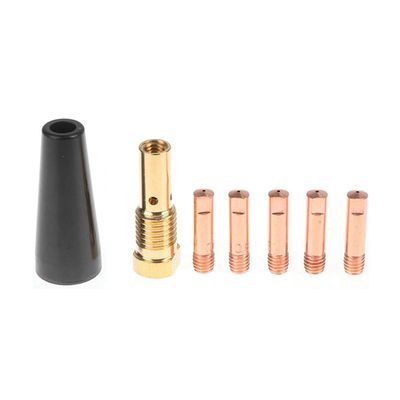 Yominerr 7-Piece Gasless Contact Tip Set for Century FC90 MIG Welder, K3493-1, 0.035 in / 0.8 mm