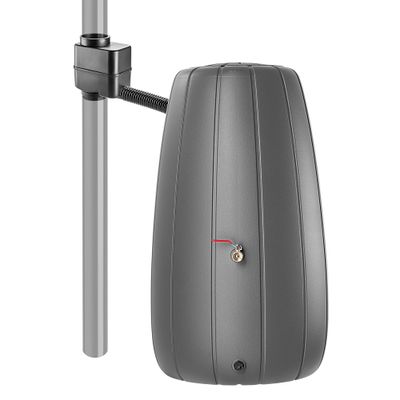 KADAX 200L Rain Barrel with Rain Collector and Faucet, Frost-Resistant Plastic, Anthracite