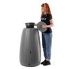 KADAX 200L Rain Barrel with Rain Collector and Faucet, Frost-Resistant Plastic, Anthracite view 3