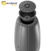 KADAX 200L Rain Barrel with Rain Collector and Faucet, Frost-Resistant Plastic, Anthracite view 4