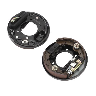 Complete Golf Cart Brake Assembly, Pair with Brake Shoes for TXT and Medalist